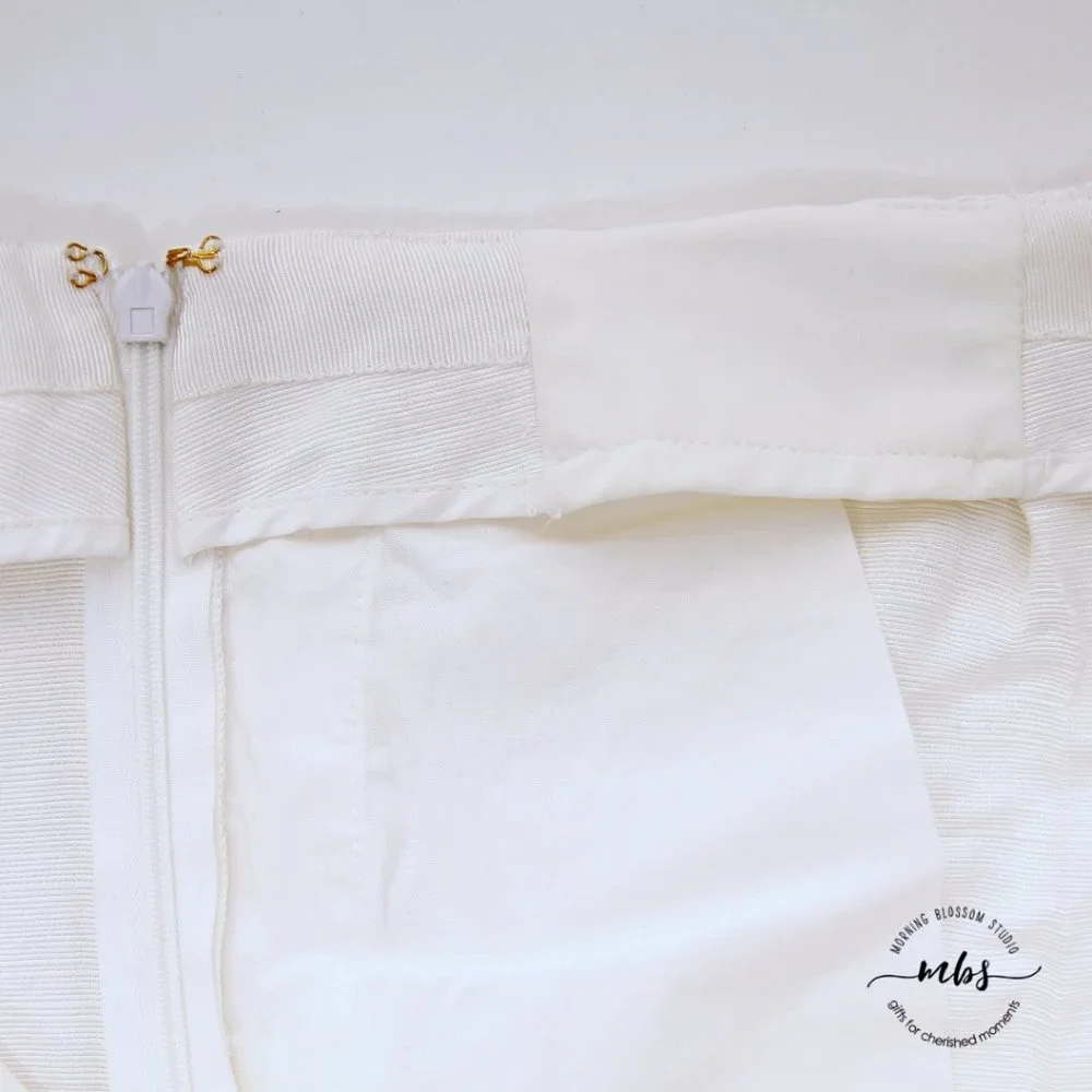 Tory Burch Georgina Silk Linen Cotton‎ Blend High Waist Pleated Shorts